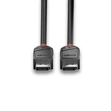 LINDY Black Line Video Cable DP 1.2 DP-DP M-M 1.5m black