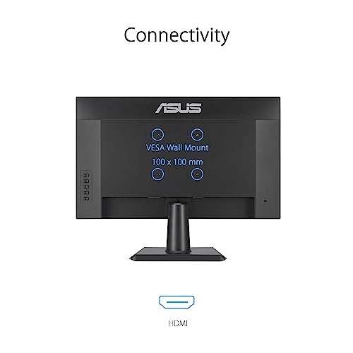 ASUS VA24EHF écran plat de PC 60,5 cm (23.8") 1920 x 1080 pixels Full HD LCD Noir
