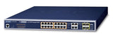 PLANET GS-4210-16P4C Switch Niv2 20p Gigabit dont 16 PoE+ & 4 SFP 100/1G