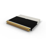 PATCHBOX ONE 24x CAT6A STP JAUNE 0,8 m 8U