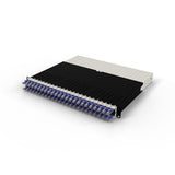 PATCHBOX ONE 24x CAT6A STP BLEU 0,8 m 8U