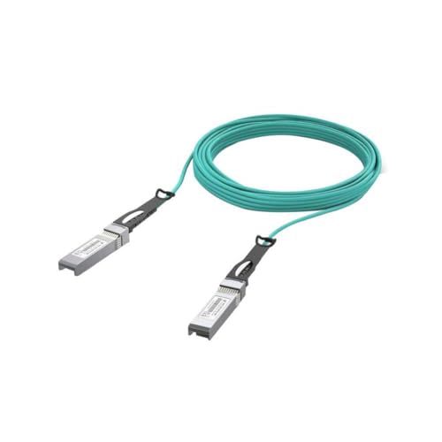 Ubiquiti Networks UACC-AOC-SFP10-5M câble de fibre optique SFP+ Couleur aqua