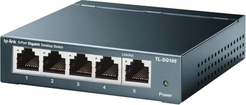 TP-Link TL-SG105 commutateur réseau Non-géré L2 Gigabit Ethernet (10/100/1000) Noir