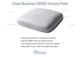 CISCO Business W240AC 802.11ac 4x4 Wave 2 Access Point Ceiling Mount 3 Pack