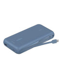 BELKIN 20k PD30w Integrated USB-C Cable Power Bank Blue