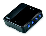 Aten US434 hub 4 ports USB 3.1 Gen1 partagés sur 4 PC/Mac