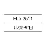 BROTHER FLe-6511 Black on White Flag Tape for Brother P-touch D800W P900W P950NW