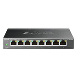Tp-link TL-SG108E switch metal 8 ports Gigabit IGMP+Vlan+QoS