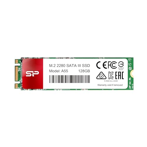 SILICON POWER SSD A55 128Go M.2 SATA 550/420 Mo/s