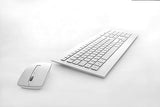 CHERRY Pack clavier & souris DW 8000 Sans fil Argent/Blanc
