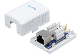 Boîtier mural 1 port RJ45 CAT 5e STP