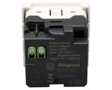 LEGRAND Plastron Mosaic 45x45 chargeur 2 ports USB