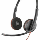 POLY Blackwire C3220 casque USB-C + Housse - 2 écouteurs