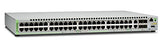 ALLIED Gigabit Ethernet Managed switch with 48 ports 10/100/1000T ports 2 SFP/Copper combo ports 2 SFP/SFP+ uplink slots single