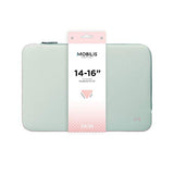 MOBILIS Housse d ordinateur portable Skin 14-16 - Gris et rose