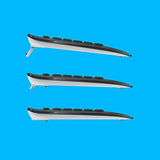 Logitech 920-008685 clavier Souris incluse Universel RF sans fil QWERTY US International Noir, Blanc