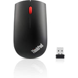 Lenovo ThinkPad Essential Wireless Mouse - Souris - laser - 3 boutons - sans fil - 2.4 GHz - récepteur sans fil USB - ThinkRed