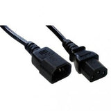 MCL Cordon secteur IEC mâle (C14) / femelle (C13) - 1m