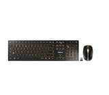 CHERRY Pack clavier & souris DW 9100 sans fil noir/bronze,EU
