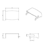 DATAFLEX Support à poser 44660 - 1 écran