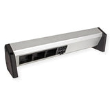 BACHMANN Bandeau modulaire DESK 1 3 prises + 3 emplacements