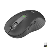 LOGITECH Signature M650 L LEFT Mouse large size left-handed optical 5 buttons wireless Bluetooth 2.4 GHz GRAPHITE
