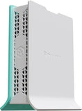 Mikrotik hAP routeur sans fil Gigabit Ethernet Monobande (2,4 GHz) Vert, Blanc