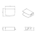 DATAFLEX Support à poser 49550 - 1 écran