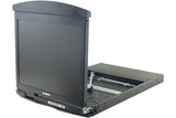DEXLAN WorkStation LCD 19" Dual-Rail KVM CAT5 VGA/USB +8 Modules