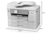 BROTHER MFC-J6957DW MFP colour ink-jet 25ppm copy 30ppm print 850 sheets USB 2.0 LAN Wi-Fi NFC USB 2.0 host