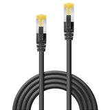 LINDY 3m Cat.6A U/UTP LSZH Cable Black 10pcs