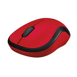 LOGITECH M220 Silent Mouse optical 3 buttons wireless 2.4 GHz USB wireless receiver charcoal