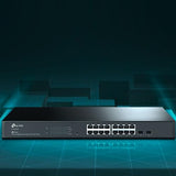 TP-LINK SG2218 Switch SDN Niv.2 16P Gigabit & 2 SFP