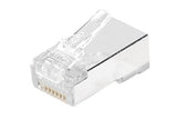 Connecteur à sertir 8P8C RJ45 CAT6A STP peigne séparé - lot de 10