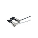 Câble en acier avec 2 antivols à clé K-Lock pour verrouiller deux appareils