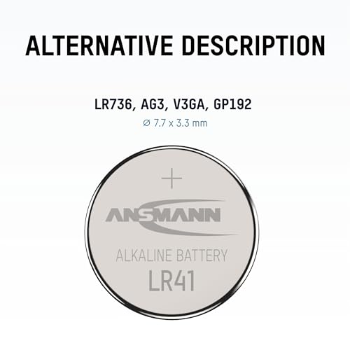 ANSMANN Piles alcalines 5015332 LR41 blister de 1