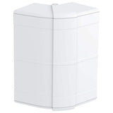 OBO ANGLE EXTERIEUR VARIABLE POUR GOULOTTE RAPID 45-2 GK 130x53 PVC BLANC