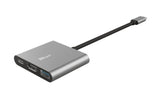 TRUST Adaptateur DALYX USB-C 3 en 1 HDMI USB USB-C