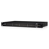 Ubiquiti Networks ES-48-500W commutateur réseau Géré L2/L3 Gigabit Ethernet (10/100/1000) Connexion Ethernet, supportant l'alimentation via ce port (PoE) 1U Noi