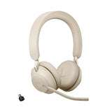 Jabra Evolve2 65, MS Stereo Casque Sans fil Arceau Bureau/Centre d'appels USB Type-A Bluetooth Noir