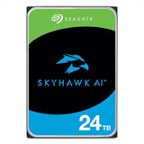 SEAGATE Surveillance Video Optimized AI Skyhawk 24To HDD SATA 6Gb/s 512Mo cache 3.5p CMR Helium