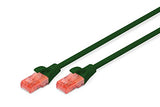 Digitus DK-1617-0025/G câble de réseau Vert 0,25 m Cat6 U/UTP (UTP)