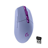 LOGITECH G305 LIGHTSPEED Wireless Gaming Mouse - LILAC - EWR2