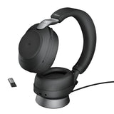 Jabra Evolve2 85, MS Stereo Casque Avec fil &sans fil Arceau Bureau/Centre d'appels USB Type-C Bluetooth Noir