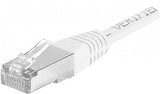 Cordon RJ45 catégorie 6A F/UTP blanc - 2 m