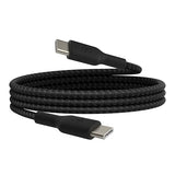 BELKIN BOOST CHARGE USB-C to USB-C 2.0 Cable Braided 1M Black
