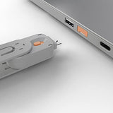 LINDY Clé USB et 4 bloqueurs de ports USB Orange