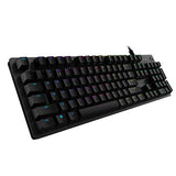 LOGITECH G512 Carbon Lightsync RGB Mechanical Gaming Keyboard with GX Brown switches Carbon FRA Central