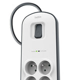 BELKIN Multiprise/Parafoudre 6 Prises 2 Ports USB