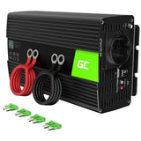 Green Cell INV09 adaptateur de puissance & onduleur Auto 1000 W Noir
